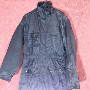 ULTIMATE SPORTSWEAR SIZE S UNISEX REFLECTIVE INSULATED OVERALLS ALL WEATHER BLAC